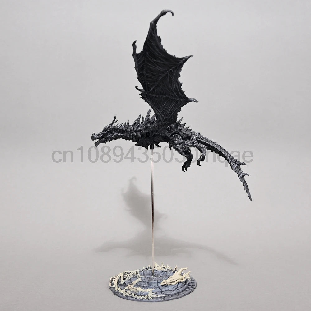 25cm Skyrim Alduin Action Figure – Dragon Collectible Doll, Desktop Ornament & Gift for Kids