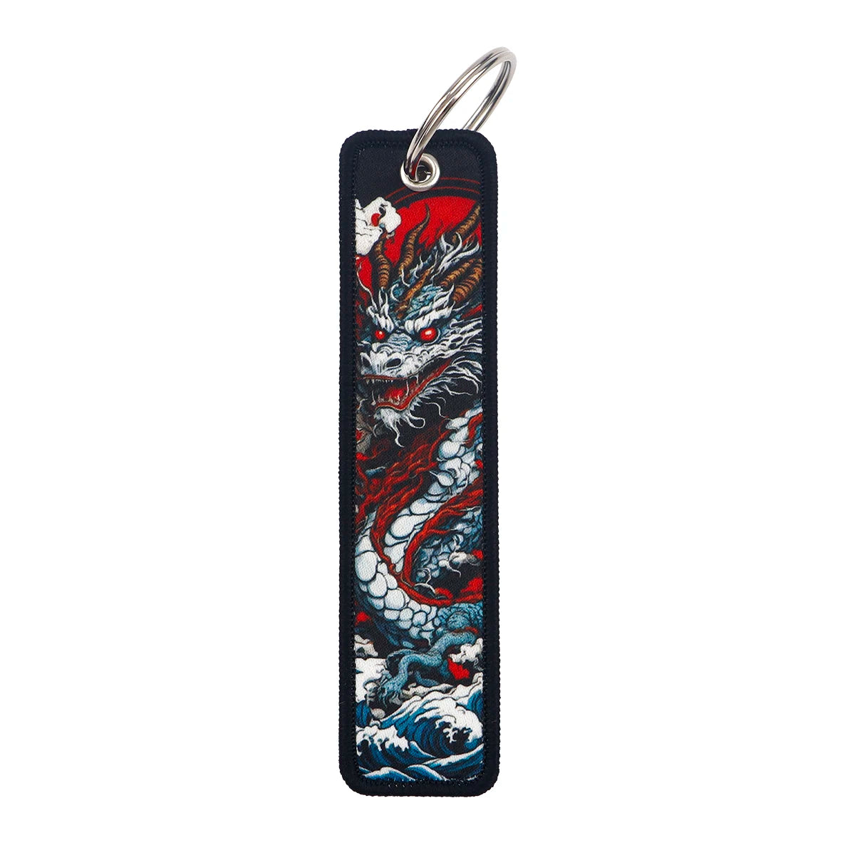 Cool Dragon Embroidery Key Fobs - Image 2