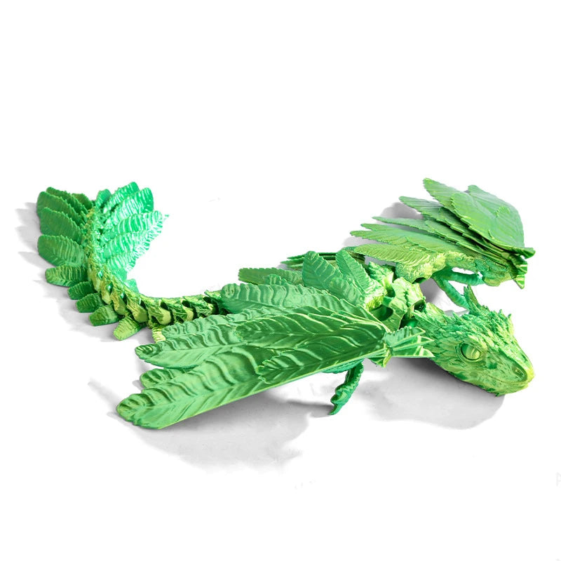 3D Printed Feathered Wyvern Dragon - Image 13