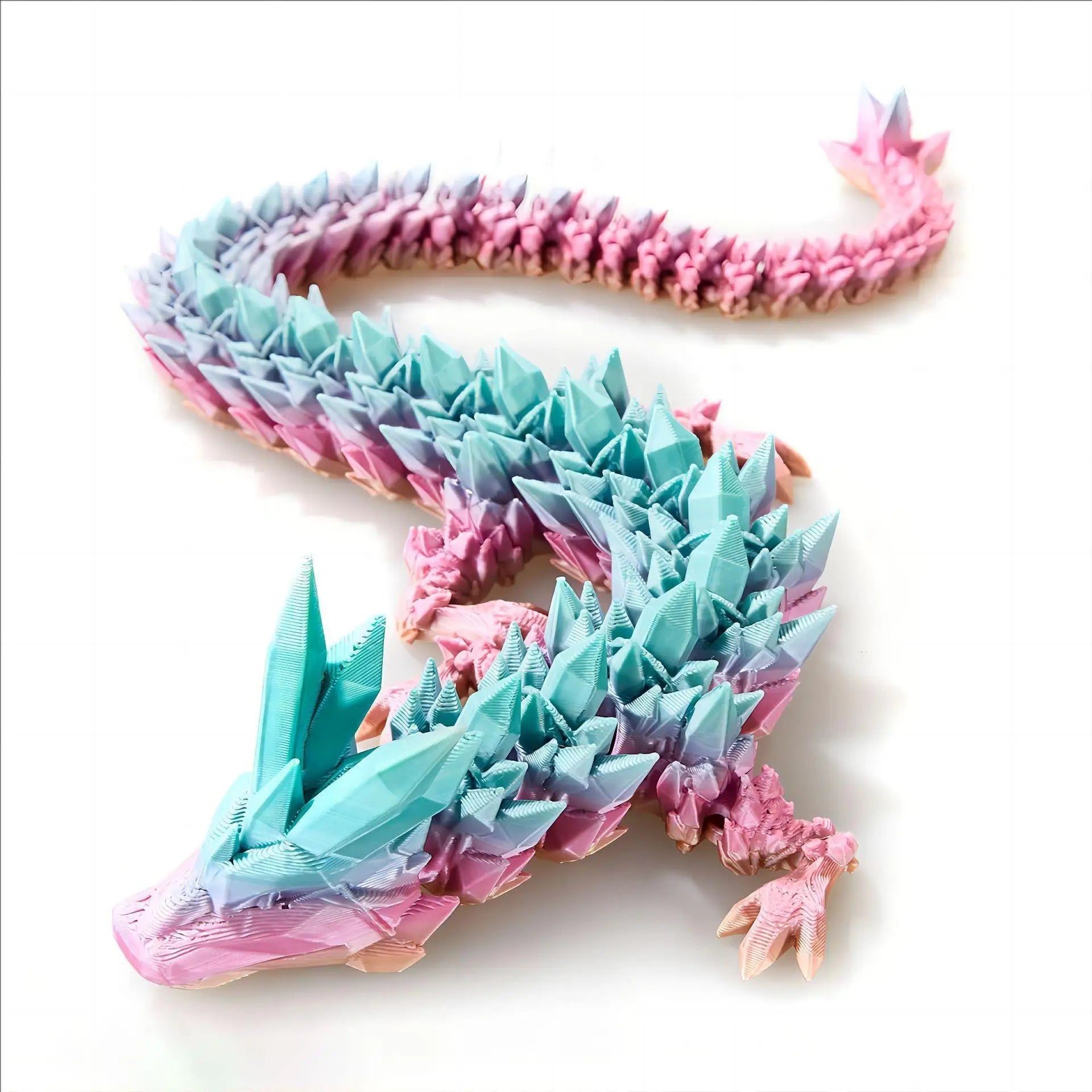 3D Printed Luminous Crystal Dragon - Image 11