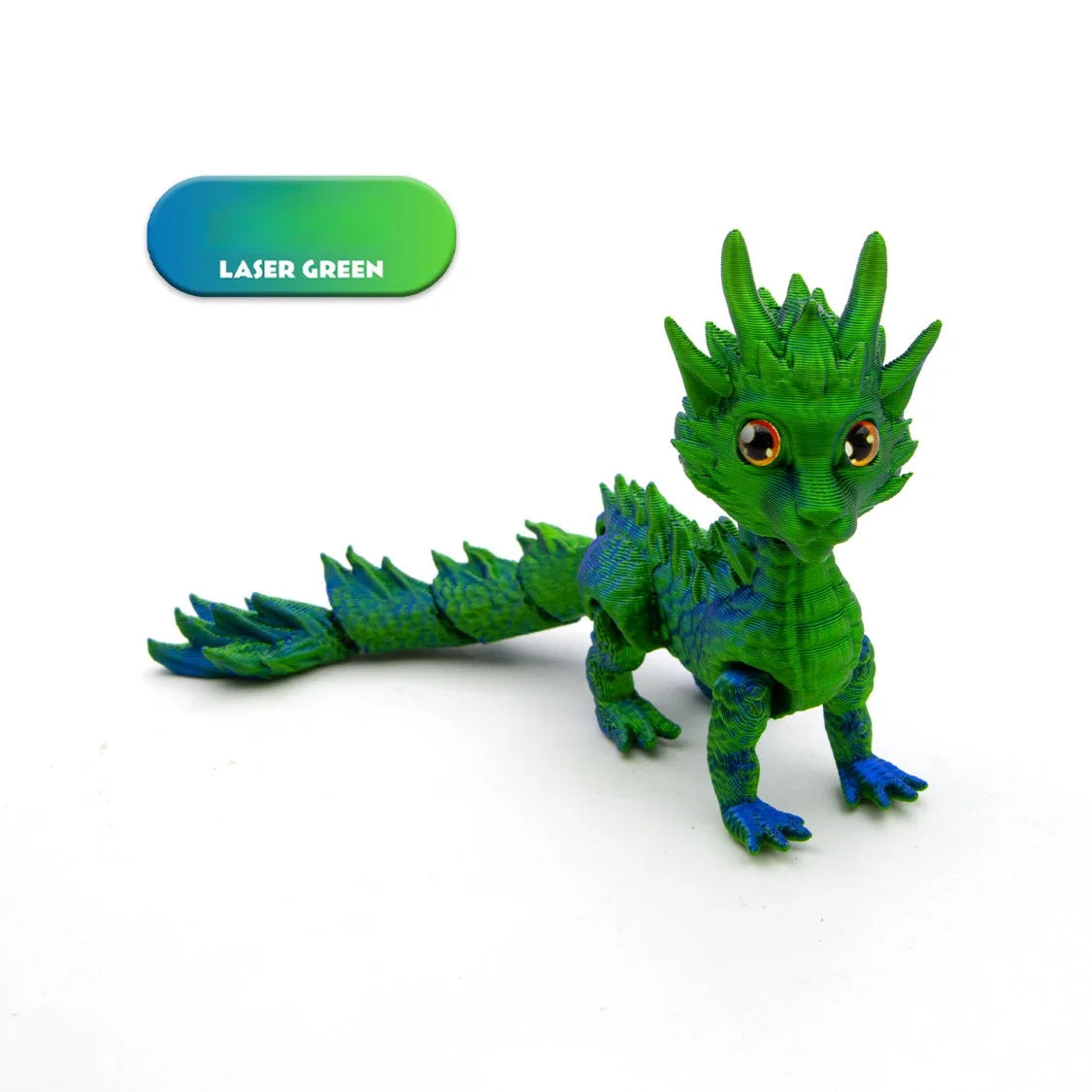 3D Printed Long-Haired Dragon - Image 2