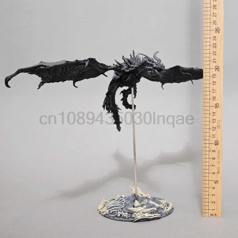 25cm Skyrim Alduin Action Figure – Dragon Collectible Doll, Desktop Ornament & Gift for Kids - Image 2