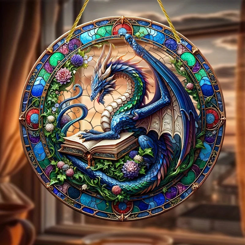 Dragon Suncatcher Wall Hanging - Image 3