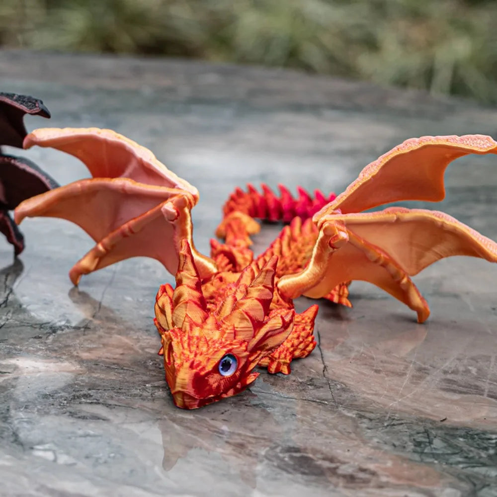 3D Printed Flying Dragon Toy - Image 13