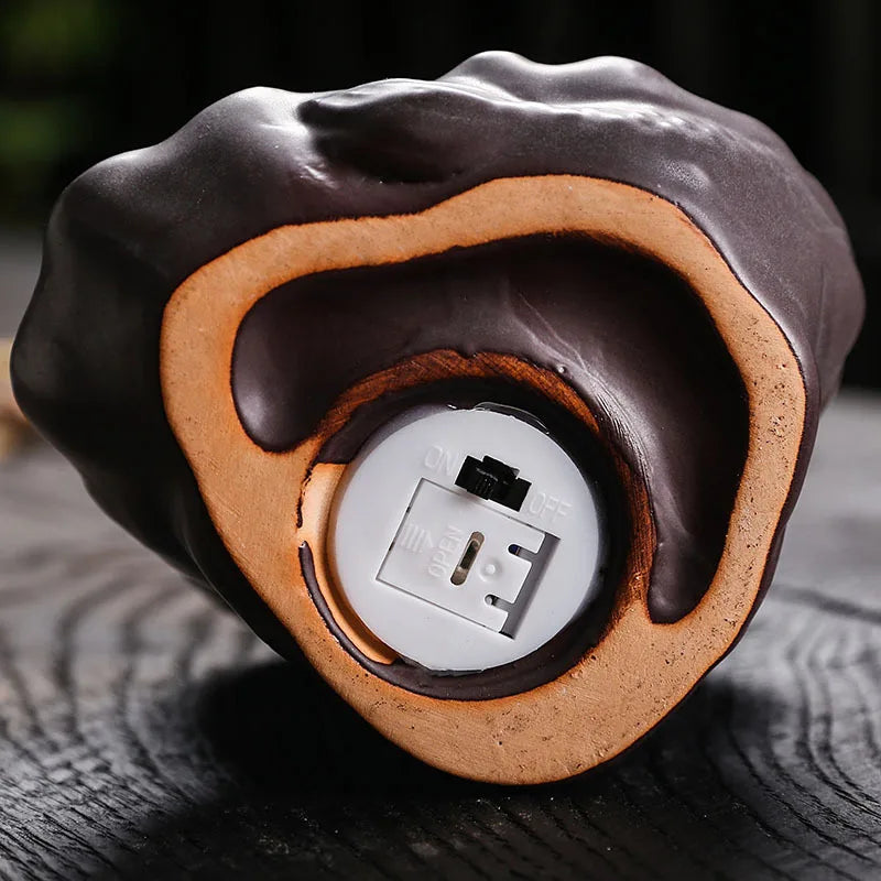 Dragon-Shaped Backflow Incense Burner with Sparkling LED Light – Meditation Decor & Year of the Loong Mascot (No Incense Included) - Image 4