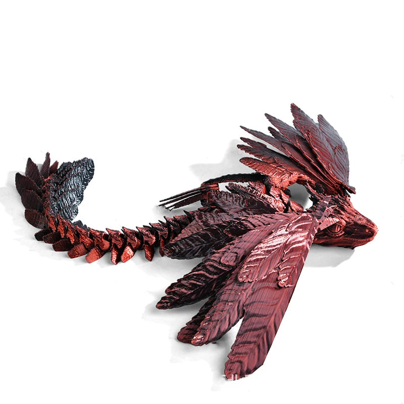 3D Printed Feathered Wyvern Dragon - Image 10