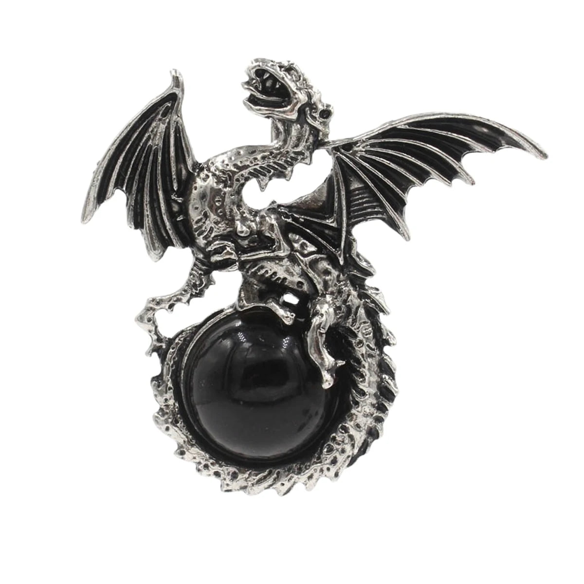 Dragon with Wings Gemstone Pendant - Image 9