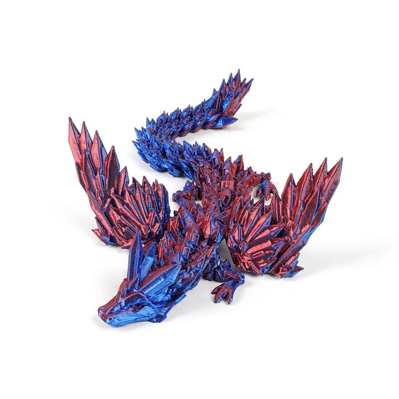 3D Printed Gradient Dragon Ornament - Image 14